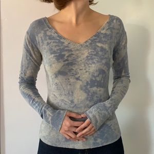 Vintage Cashmere Tie-Dye Sweater from Paris